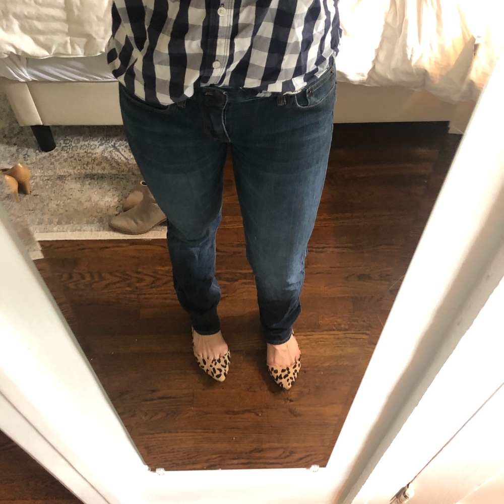 Jcrew dark denim jeans